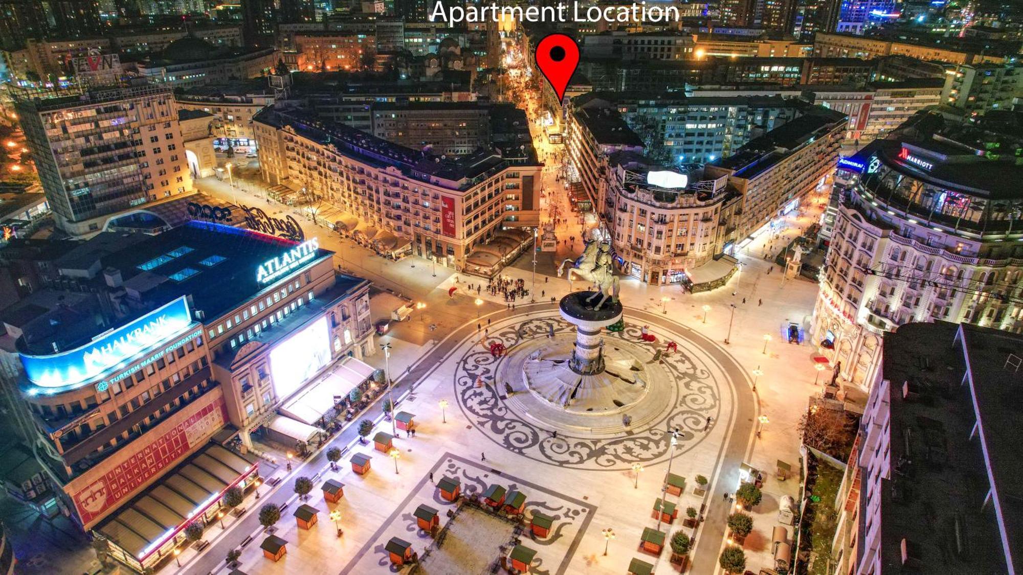 Exclusive Apartment at Main Square Skopje Eksteriør billede